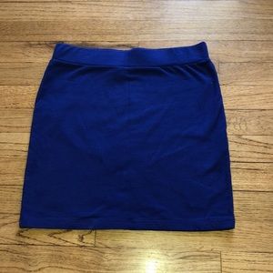 Royal blue pencil skirt